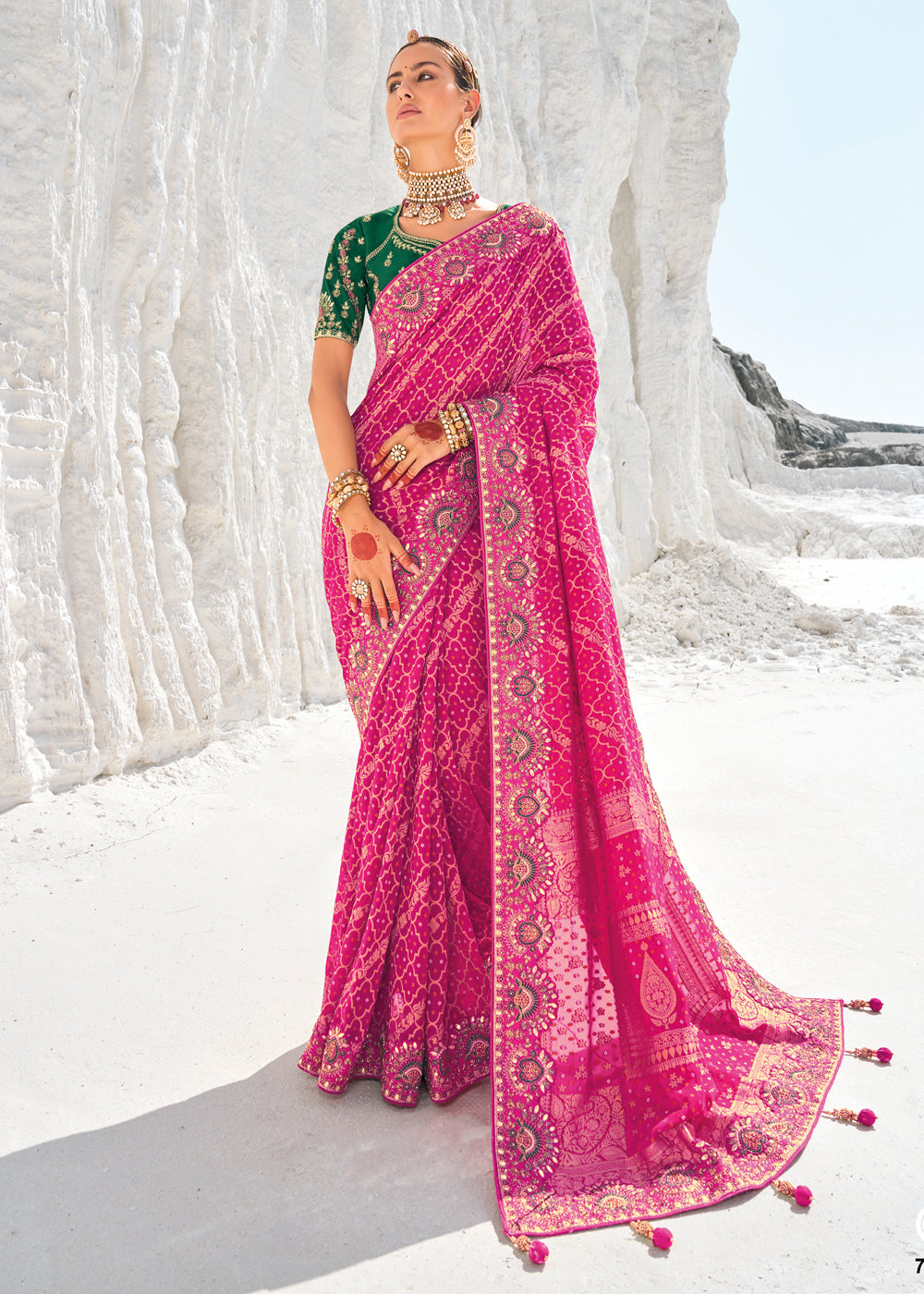 Georgette Saree Buy Pure Georgette Sarees Online USA